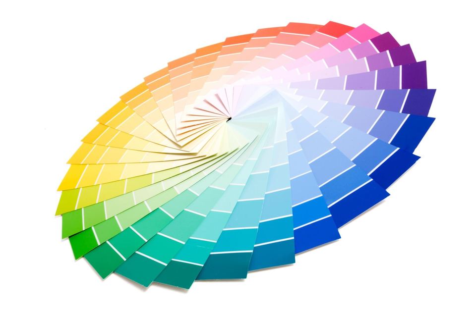 Percepção de cores